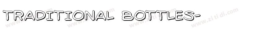 Traditional Bottles字体转换 Traditional Bottles字体转换